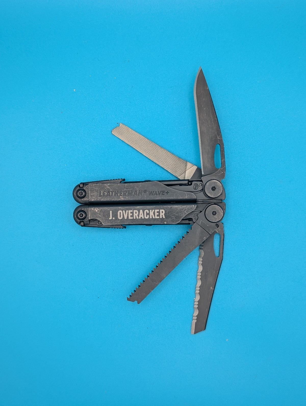 Leatherman Wave Plus + Multi-Tool! FAST SHIPPING! BLACK OXIDE! *J. OVERACKER*
