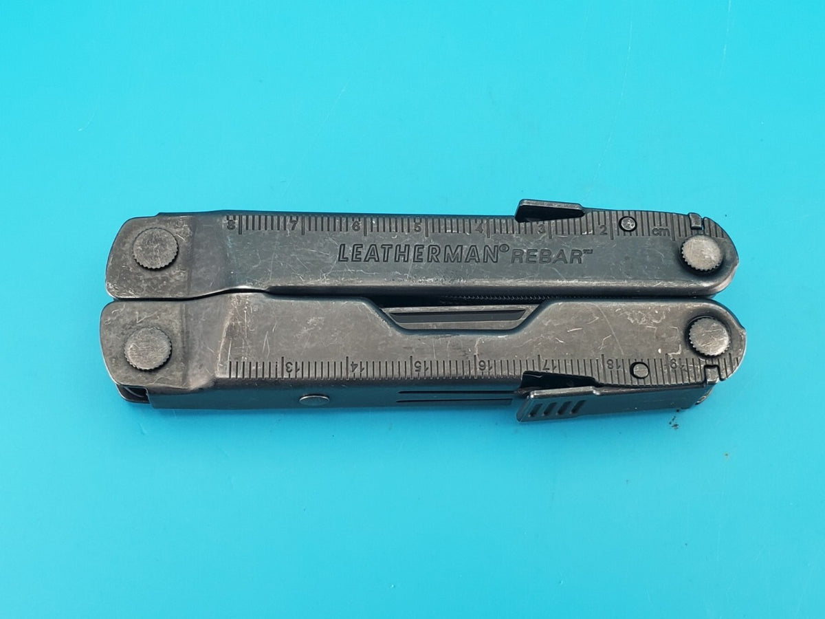 Leatherman Rebar Multi-Tool, Black Oxide, Puma on Handle