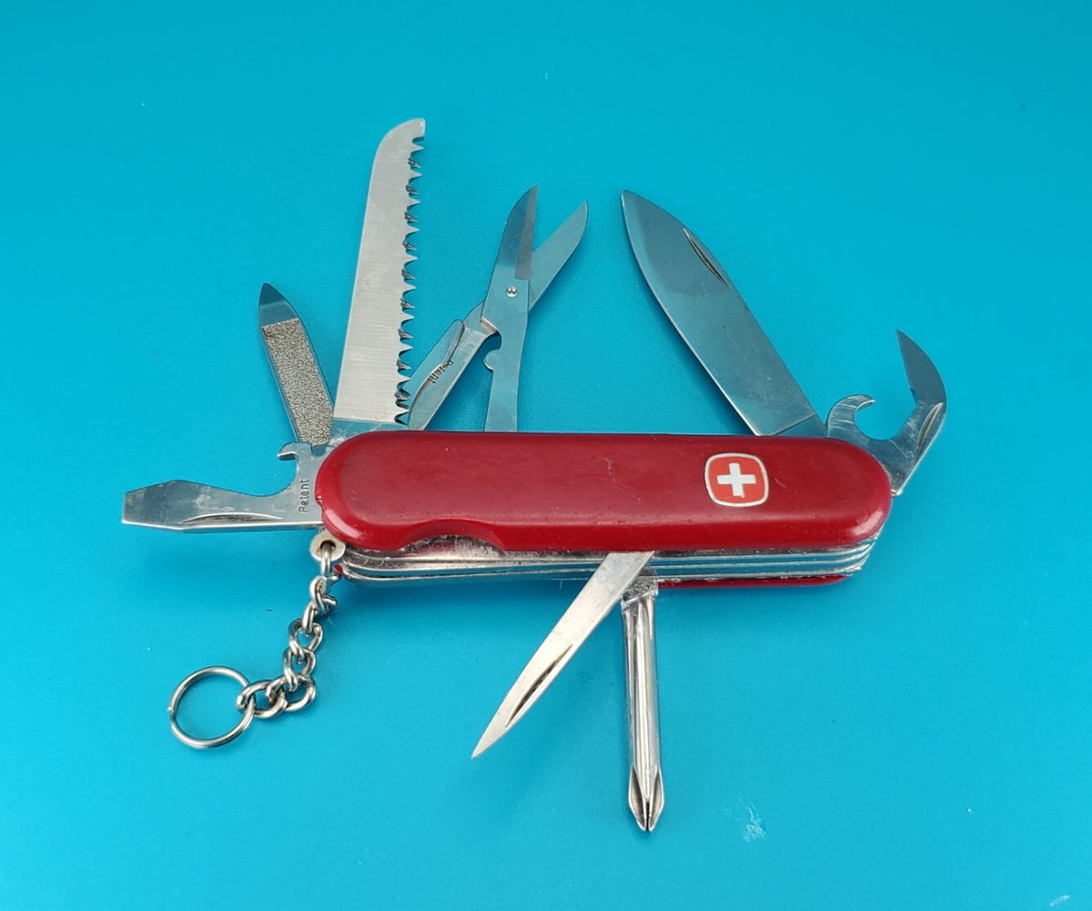 Wenger Handyman Red Swiss Army Knife Multi Tool!