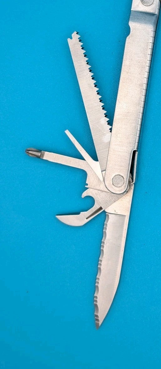LEATHERMAN Super TOOL Multi Function Tool PLIERS, Stainless! 08/00 DATE