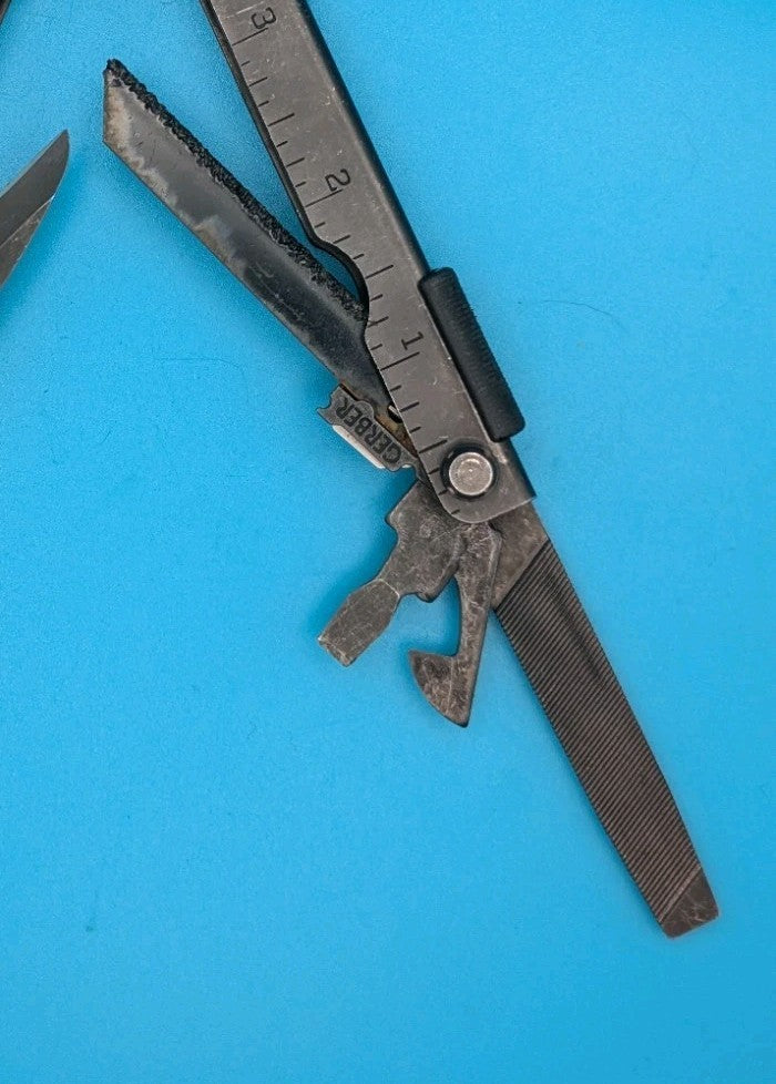 Gerber MP600 DET Black Oxide Multi-Tool Needle Nose Pliers!