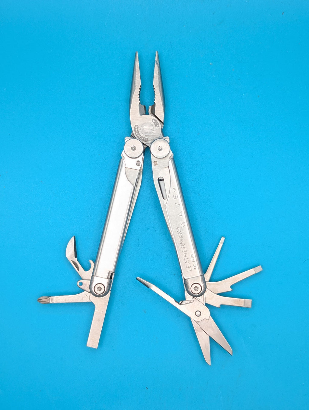 Leatherman Wave Original Vintage Retired, Dated 0300 (Mar, 2000) with Sheath