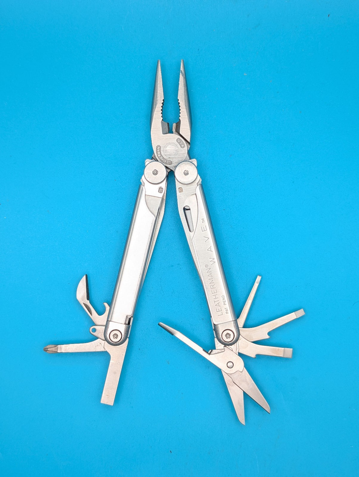 Leatherman Wave Original Vintage Retired, Dated 0300 (Mar, 2000) with Sheath