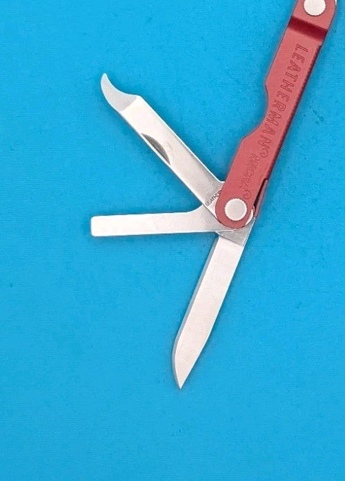 Leatherman Micra Multi-Tool, Knife, Scissors, Key Ring, Mulled Wine!