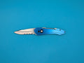 Buck USA 436 Short Revolution Blue Carabiner Folding Knife  - Discontinued