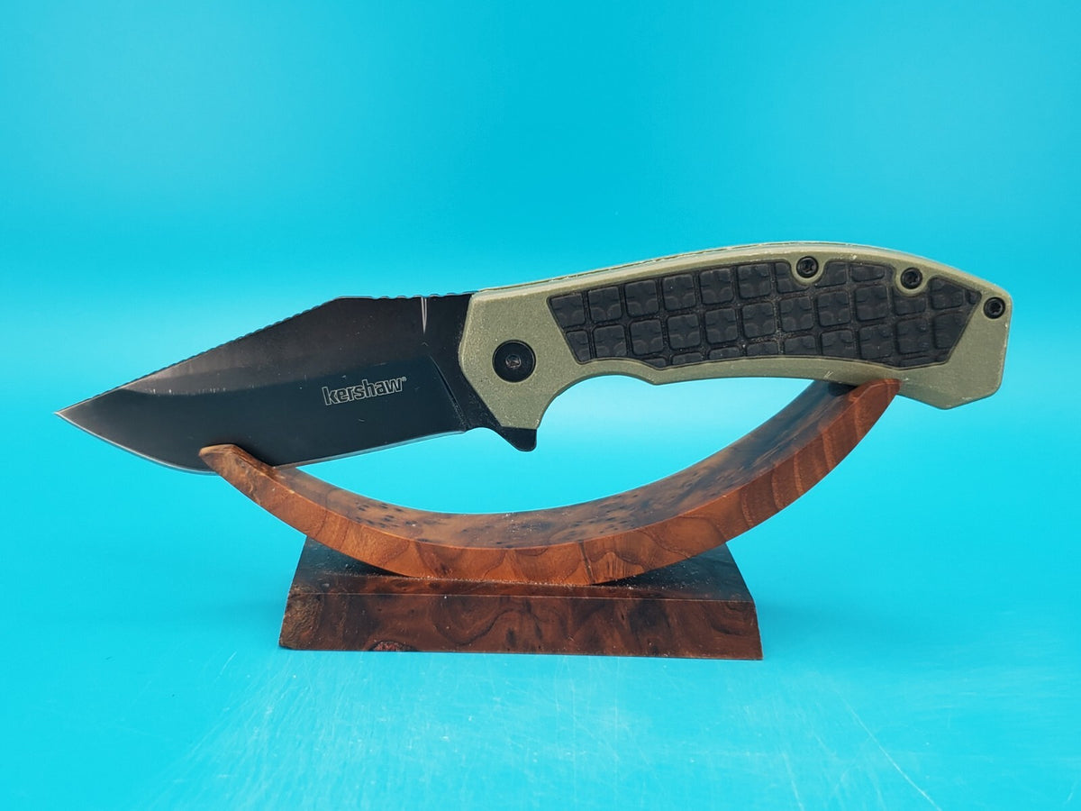 Kershaw 8760 Faultline Liner Lock Plain Edge Flipper Knife!