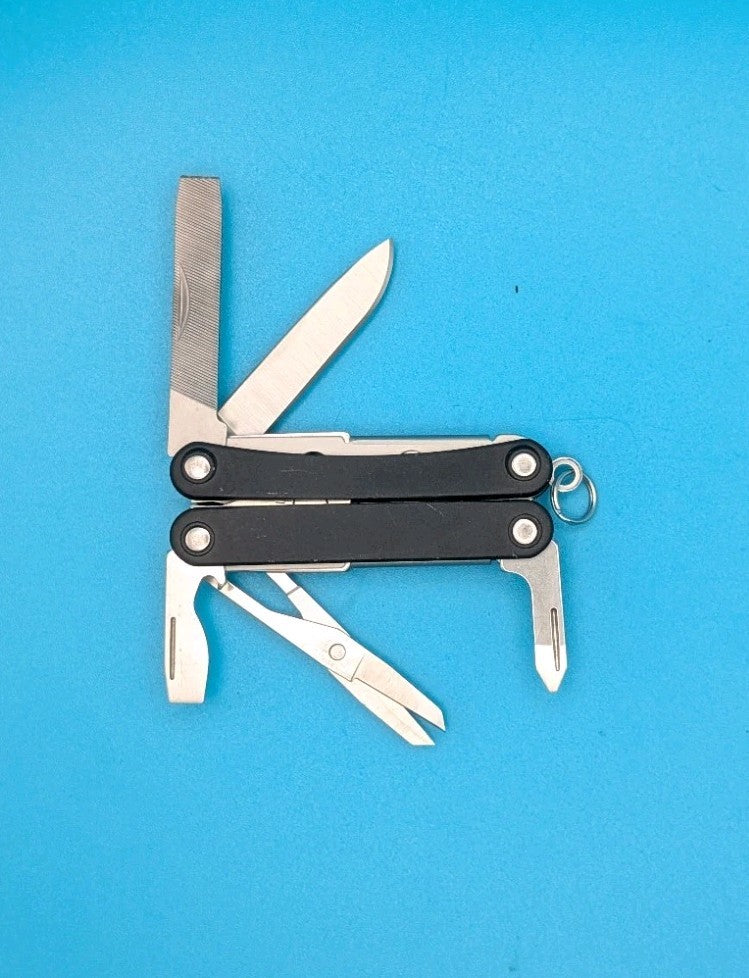 Leatherman SQUIRT PS4 Multi-Tool With Pliers Scissors Knife BLACK!