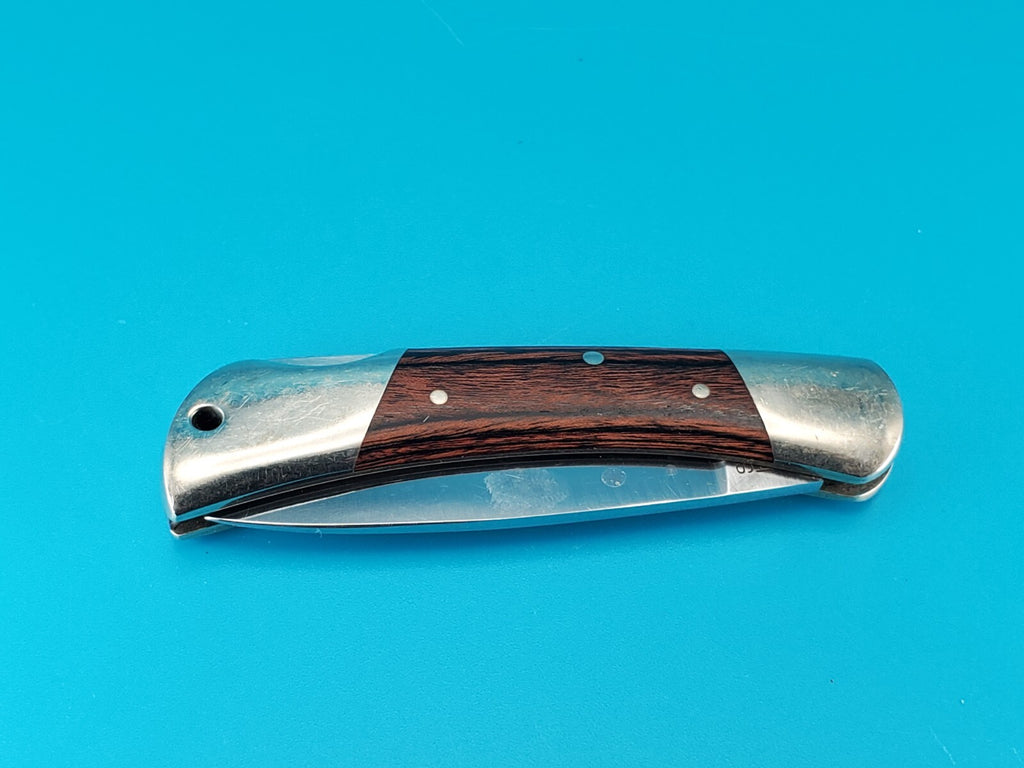 Vintage IC Cut Silver Moose Silver Collection Lockback Knife! Japan!