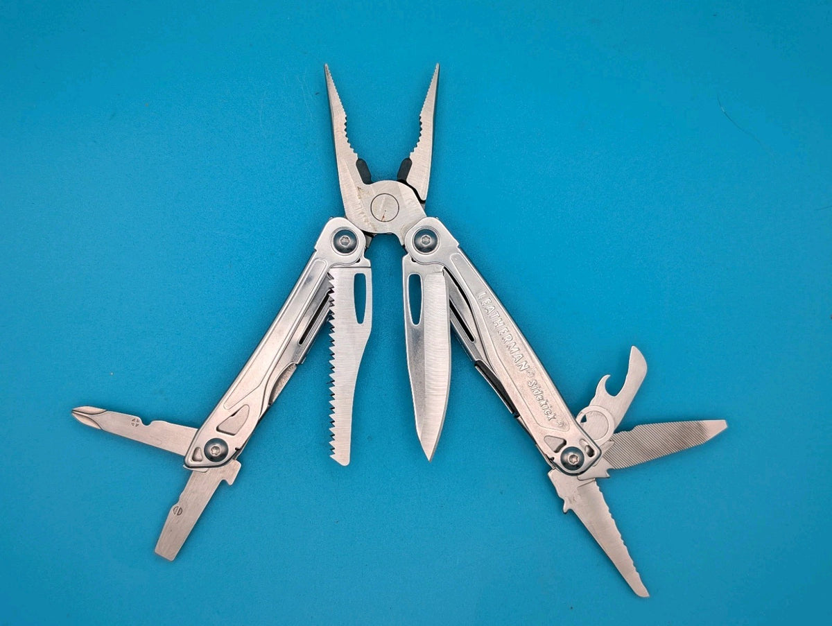 Leatherman Sidekick Multi-Tool, Knife, Pliers, Saw, Stainless!