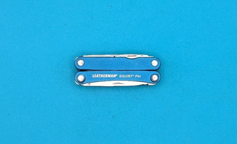 Leatherman SQUIRT PS4 Multi-Tool With Pliers Scissors Knife BLUE!
