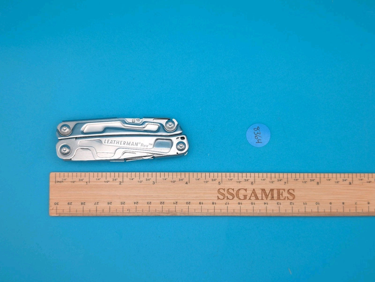 Leatherman Rev 3.8" Multi-Tool, Stainless!
