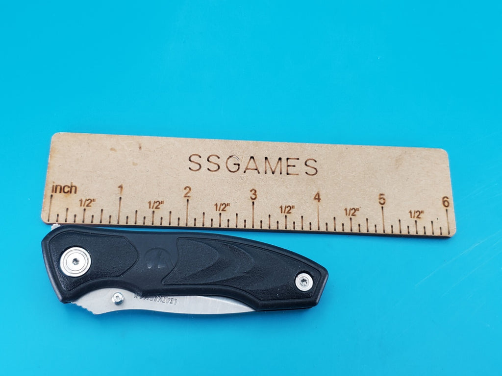 Leatherman C301 Pocket Knife with Clip Combo Blade Liner Lock!