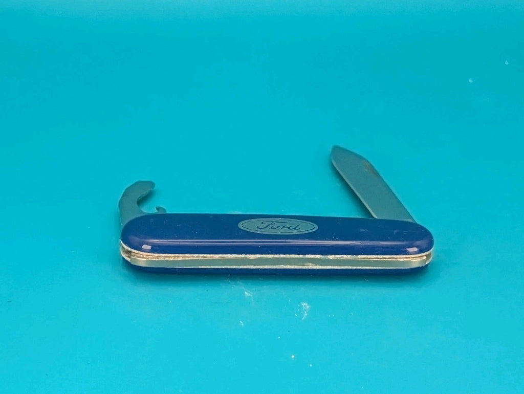Victorinox Economy Bantam Blue Swiss Army Knife Multi Tool! 84mm. FORD