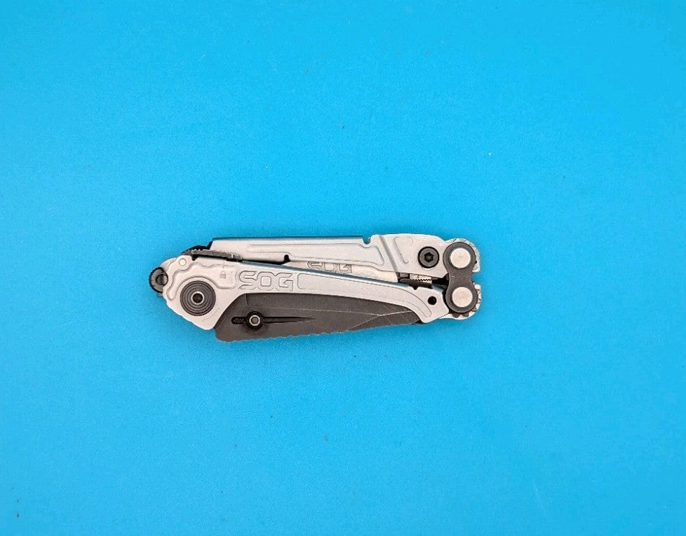 SOG Reactor Folding Pliers Pocket Knife Compact Multi Tool!