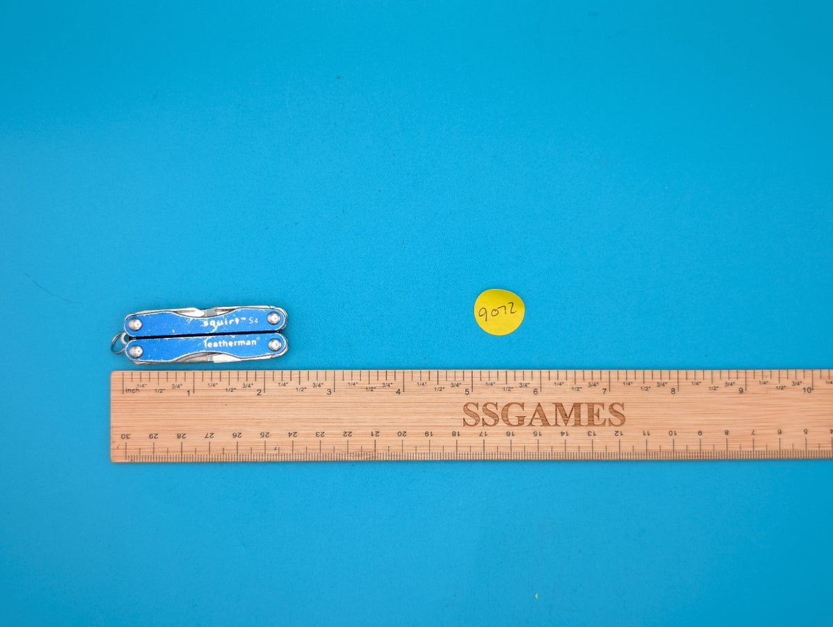 Leatherman "Squirt S4" Stainless Steel Multi Tool - BLUE!