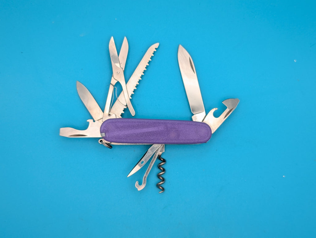 Custom Victorinox Huntsman Glow in the Dark Swiss Army Knife Multi Tool!