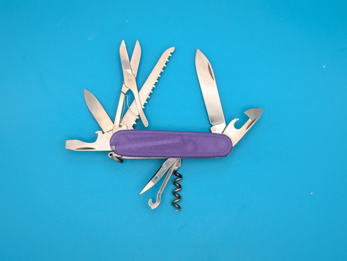 Custom Victorinox Huntsman Glow in the Dark Swiss Army Knife Multi Tool!