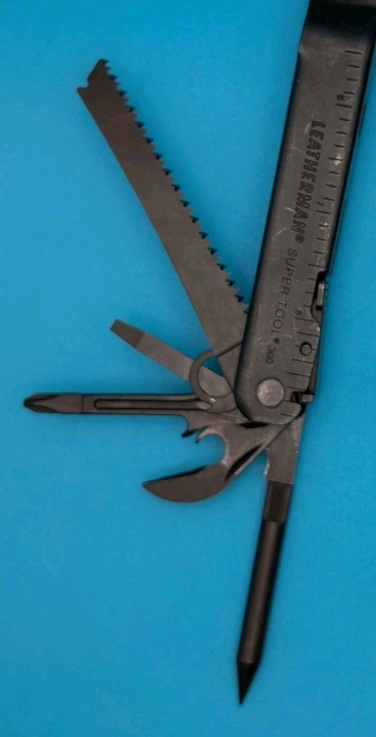 Leatherman Super Tool 300 Multi-tool Pliers! BLACK OXIDE!