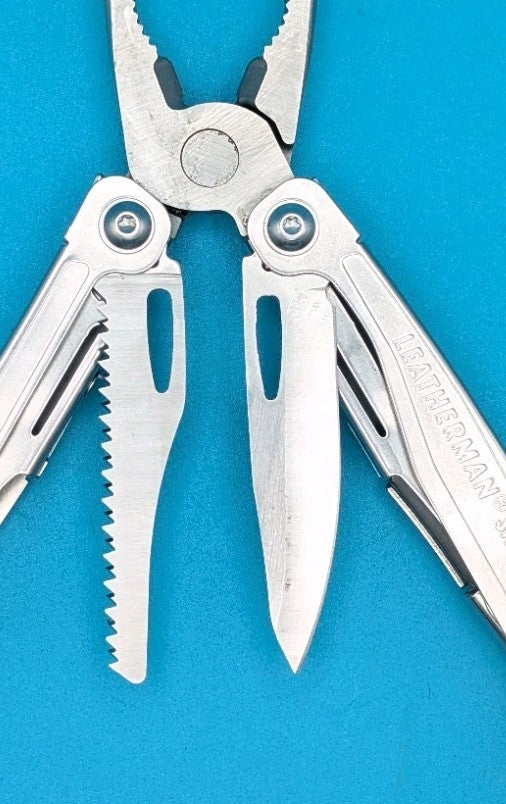 Leatherman Sidekick Multi-Tool, Knife, Pliers, Saw, Stainless