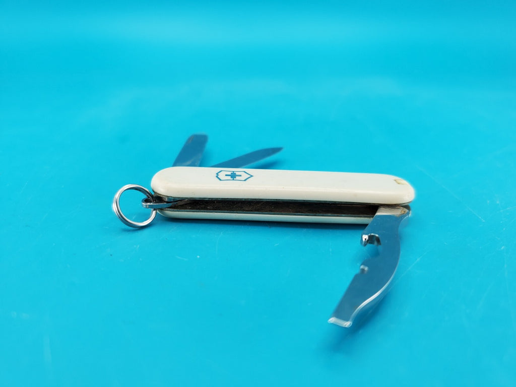 Victorinox ROVER Swiss Army Knife Multi Tool! White! *PEPCID*