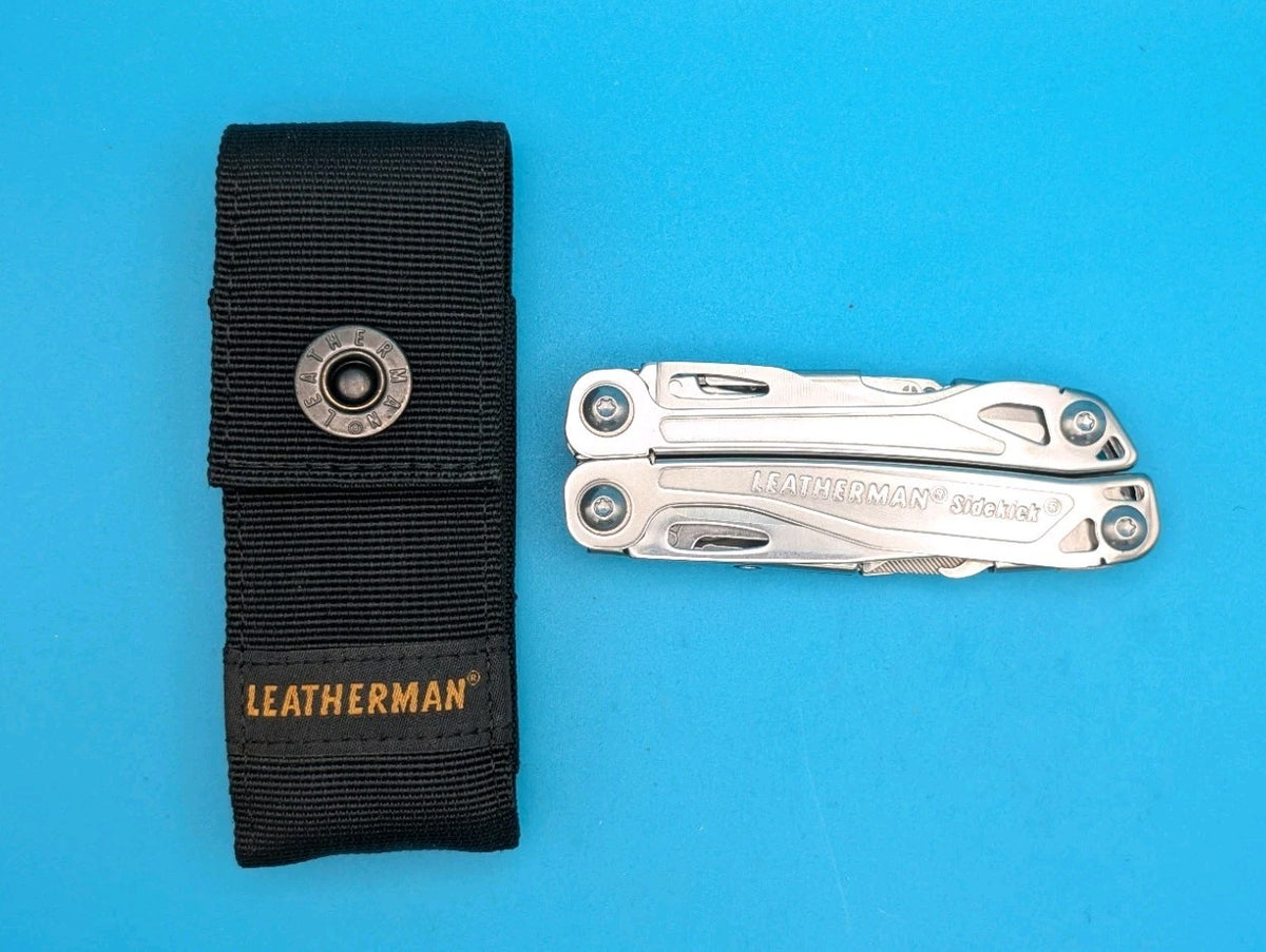 Leatherman Sidekick Multi-Tool, Knife, Pliers, Saw, Stainless! With Sheath!