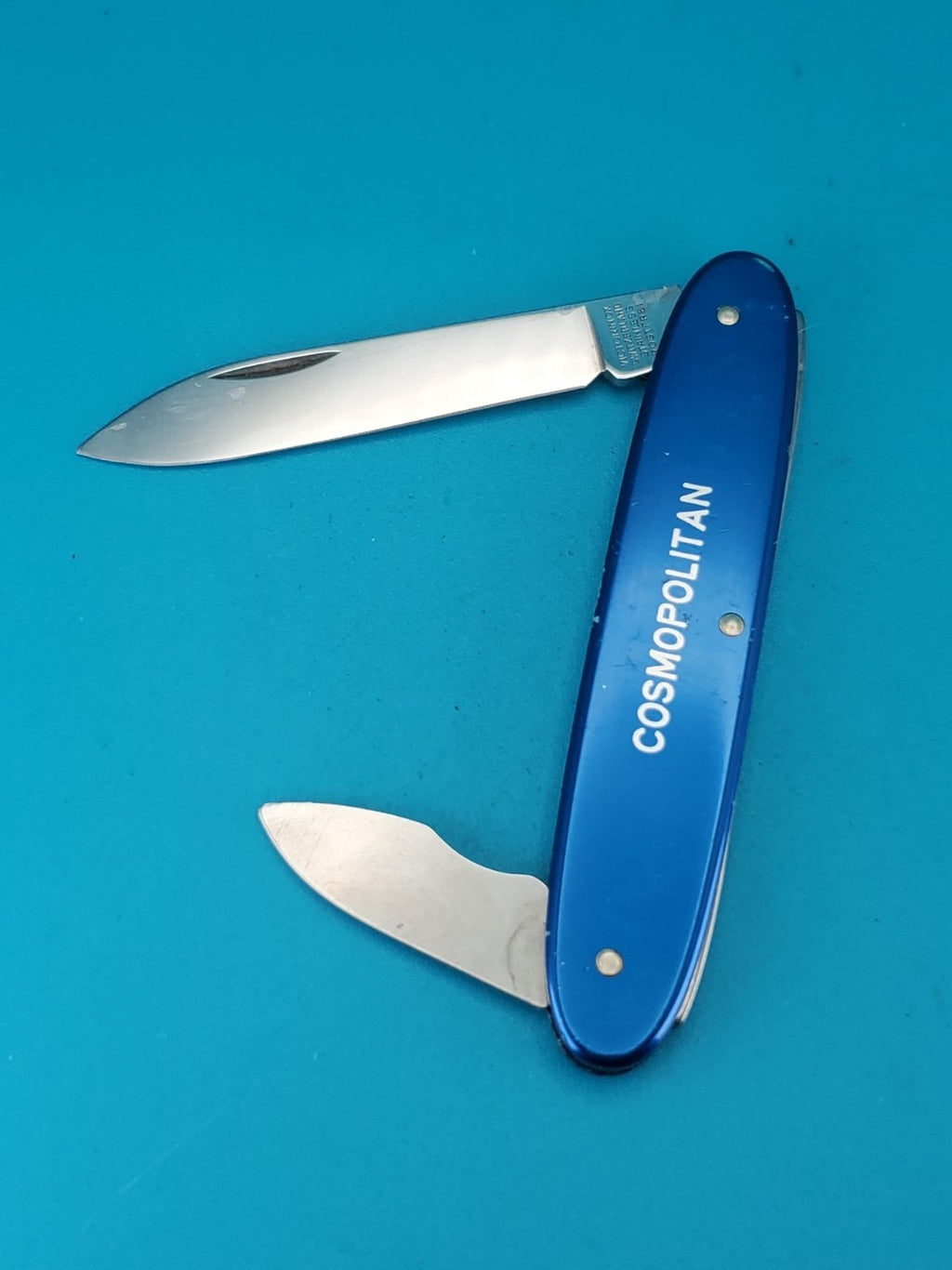 Victorinox Watch Case Opener Swiss Army Knife Multi Tool! Blue!