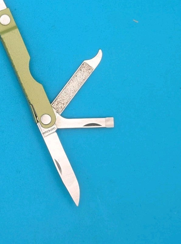 Leatherman Micra Multi-Tool, Knife, Scissors, Key Ring, Lime Green!