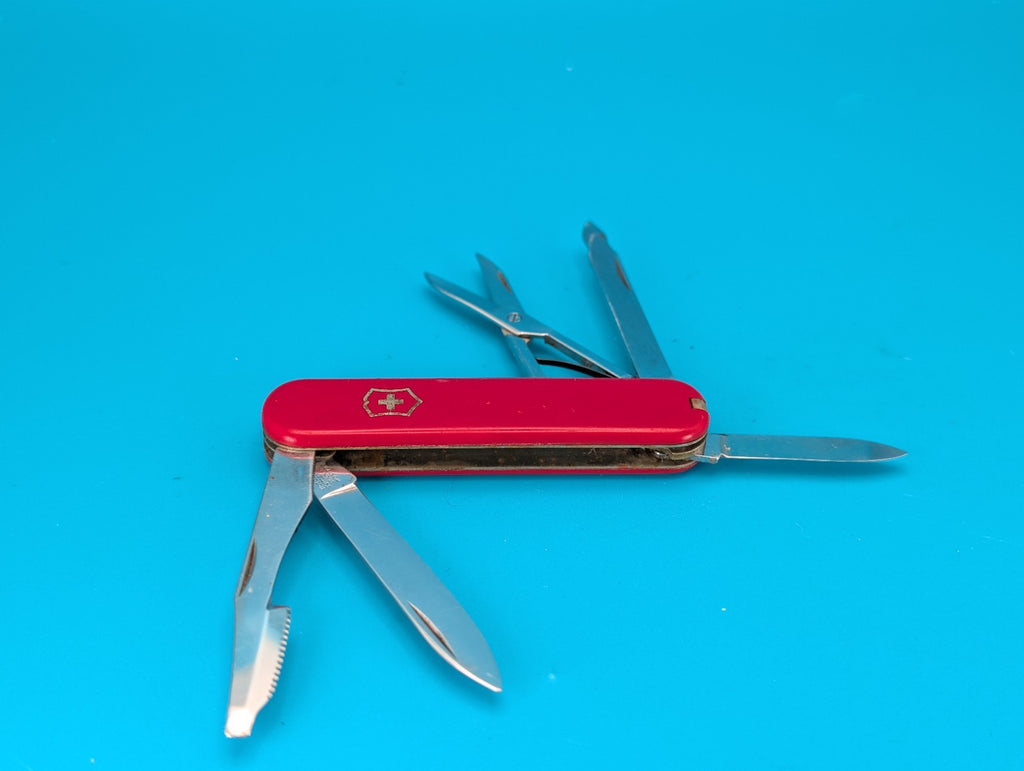 Vintage Victorinox Victoria Executive Swiss Army Knife Multi Tool! 58mm