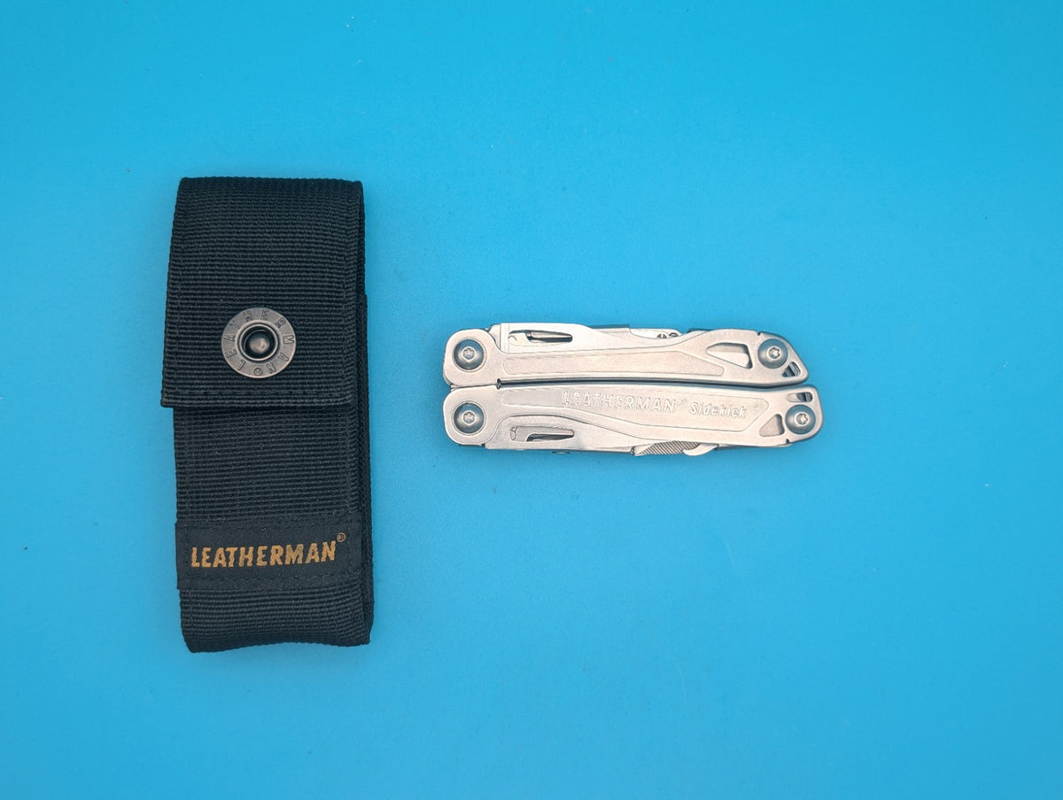 Leatherman Sidekick Multi-Tool, Knife, Pliers, Saw, Stainless! With Sheath!