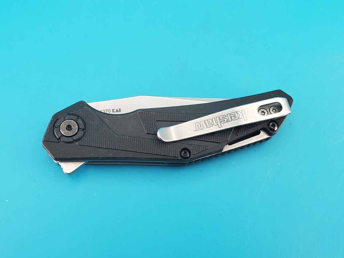 Kershaw Knives Camshaft Liner Lock 1370 4Cr13 Stainless Black Nylon