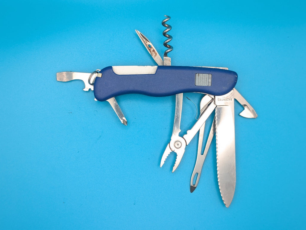 Victorinox Skipper Pro Blue Swiss Army Knife Multi Tool!