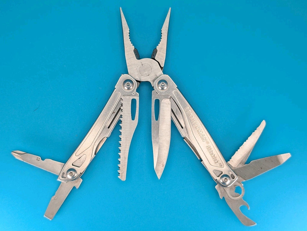 Leatherman Sidekick Multi-Tool, Knife, Pliers, Saw, Stainless!