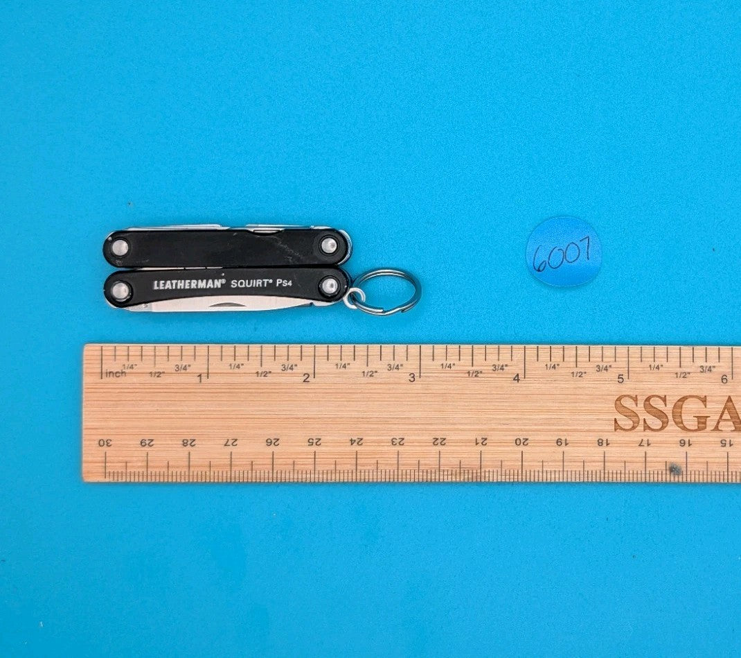 Leatherman SQUIRT PS4 Multi-Tool With Pliers Scissors Knife BLACK!