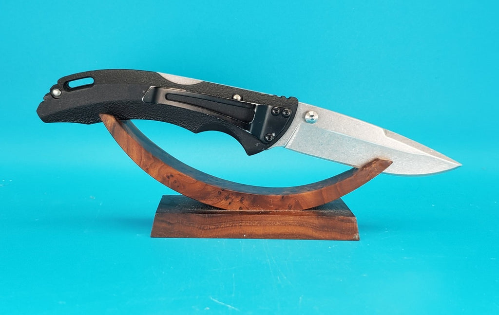 Buck USA 285 Black Lockback Folding Pocket Knife!
