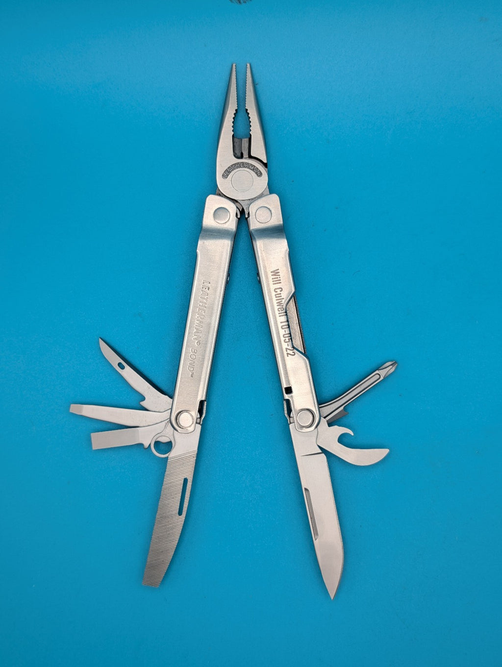 LEATHERMAN Bond Multitool, Stainless Steel Everyday Tool! WILL CULWELL 10-05-22