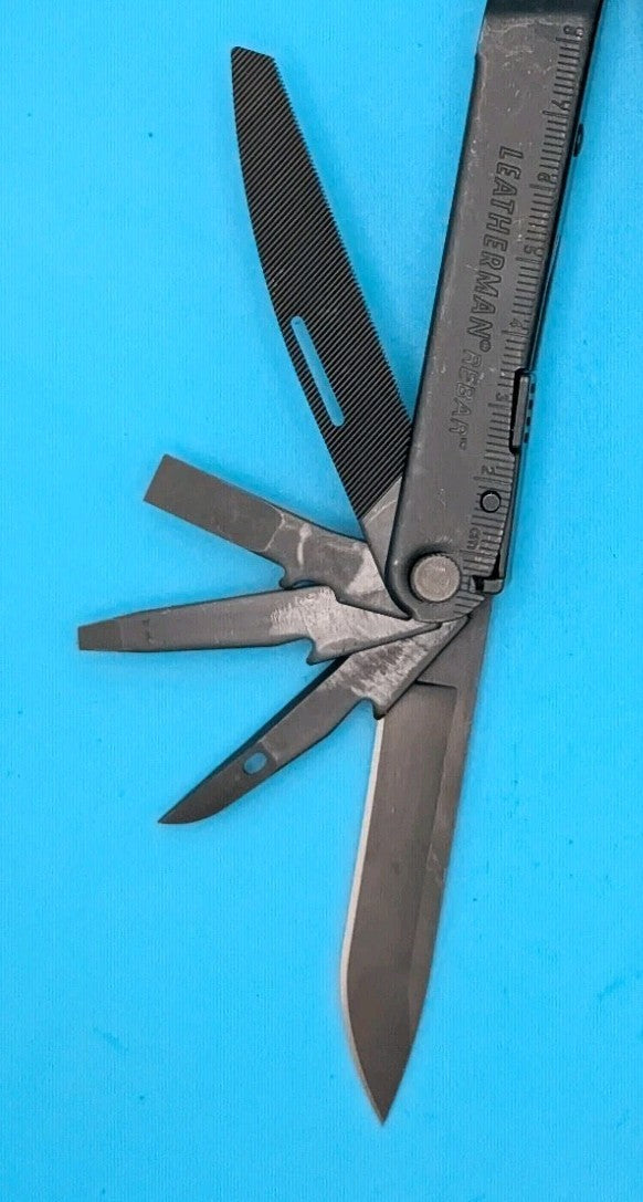 Leatherman Rebar Multi-Tool! Free Shipping! BLACK OXIDE! *SHEL CVCF*