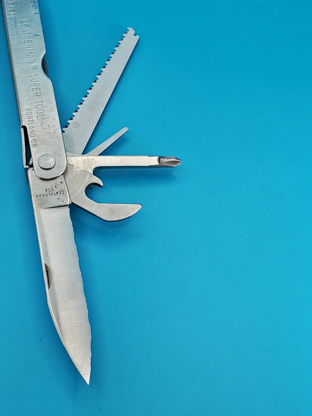 LEATHERMAN Super TOOL Multi Function Tool PLIERS, Stainless! 08-95 DATE!