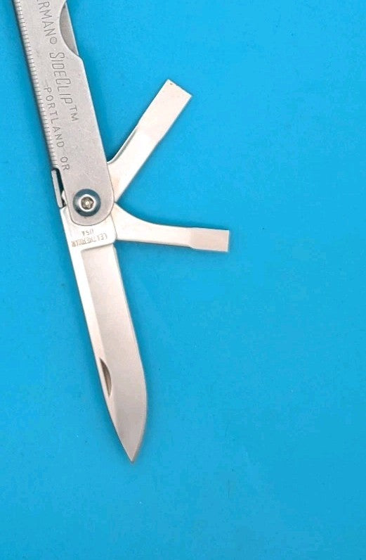 Leatherman SideClip Multi-Tool! 06/97 DATE STAMP! RARE! WITH SHEATH!