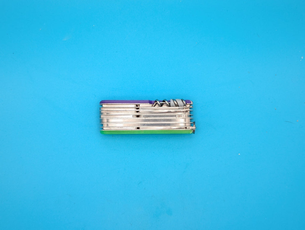 Victorinox SwissChamp Green and Purple Glow in the Dark Swiss Army Knife! 91mm