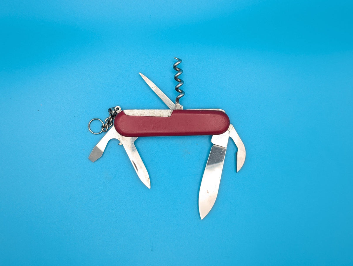 Wenger Commander Red Swiss Army Knife Multi Tool!