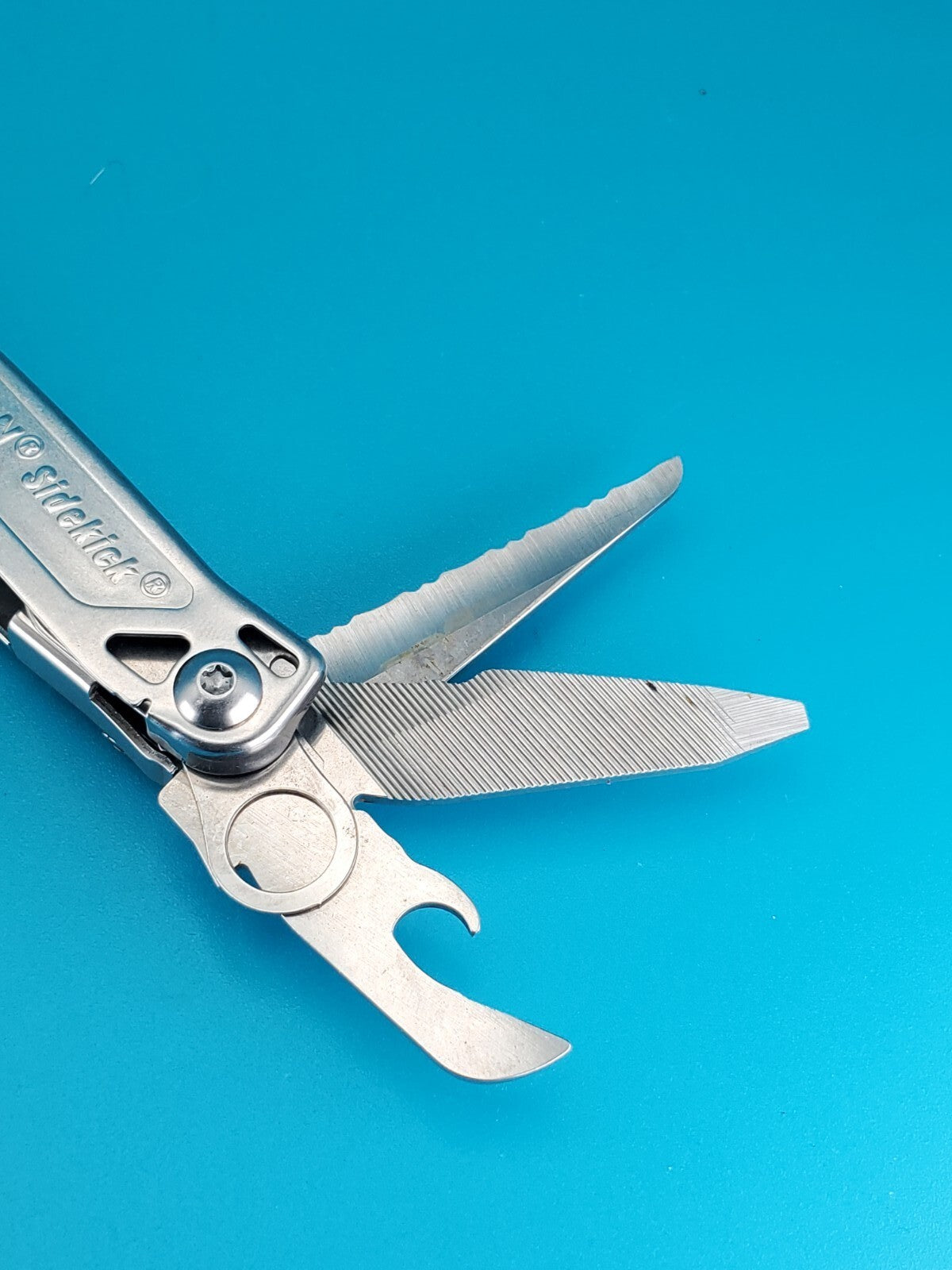 Leatherman Sidekick Multi-Tool, Knife, Pliers, Saw, Stainless!