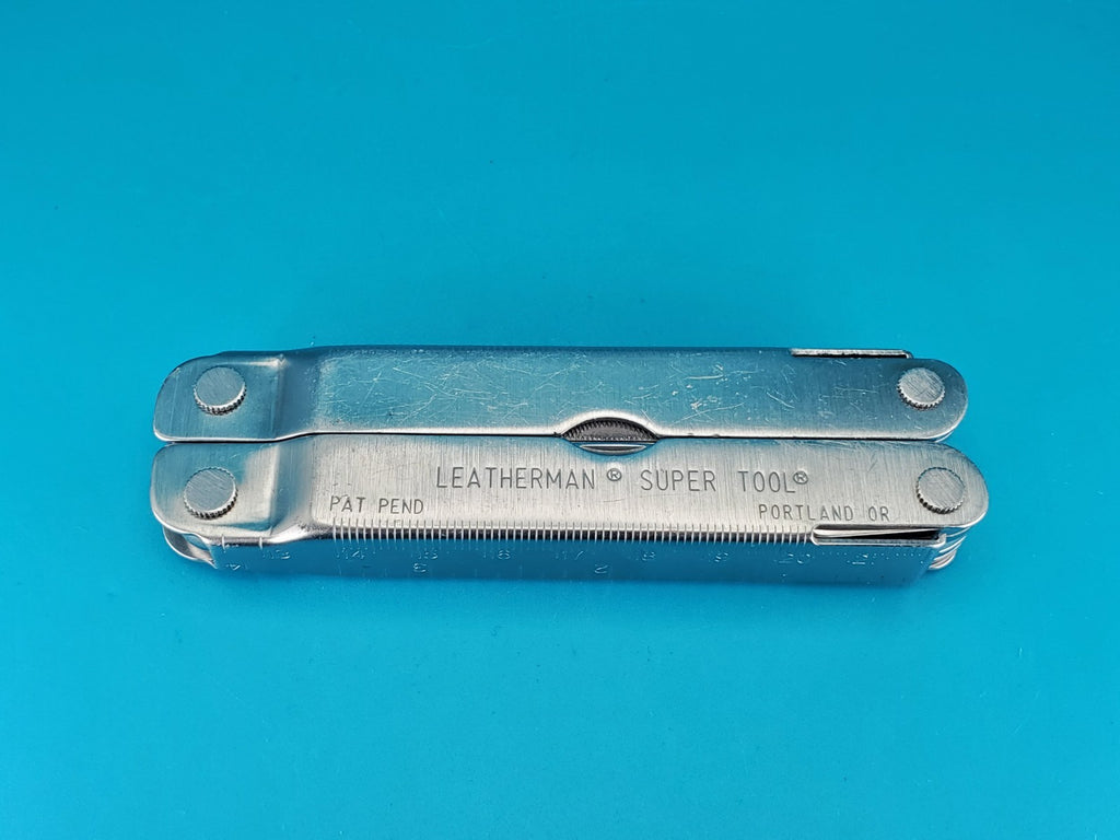 LEATHERMAN Super TOOL Multi Function Tool PLIERS, Stainless! 01/98 DATE