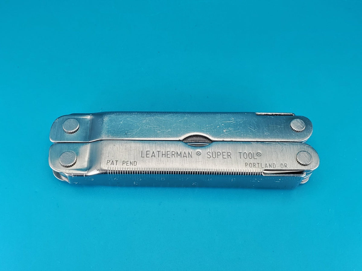 LEATHERMAN Super TOOL Multi Function Tool PLIERS, Stainless! 01/98 DATE