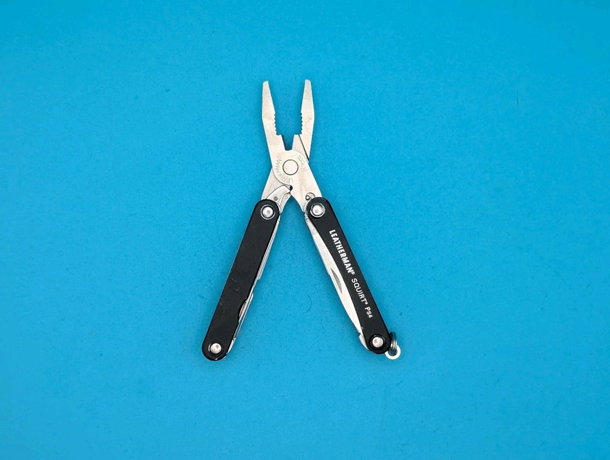 Leatherman SQUIRT PS4 Multi-Tool With Pliers Scissors Knife BLACK!