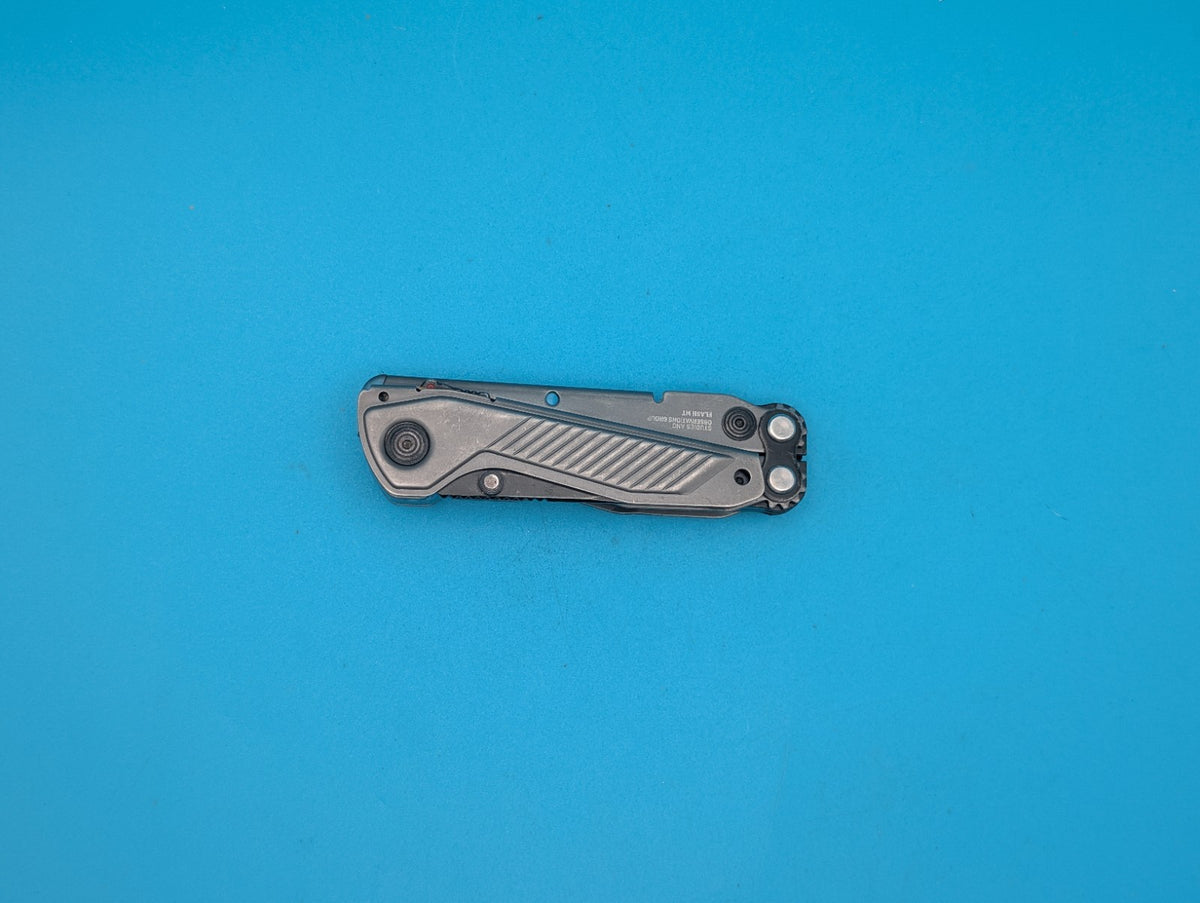 SOG Flash MT Multi-Tool Stainless Steel Housing! Urban Gray & Cyan!