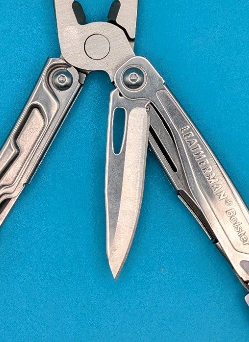 Leatherman Bolster 13 Tool Stainless Steel Multi-Tool! With Sheath!