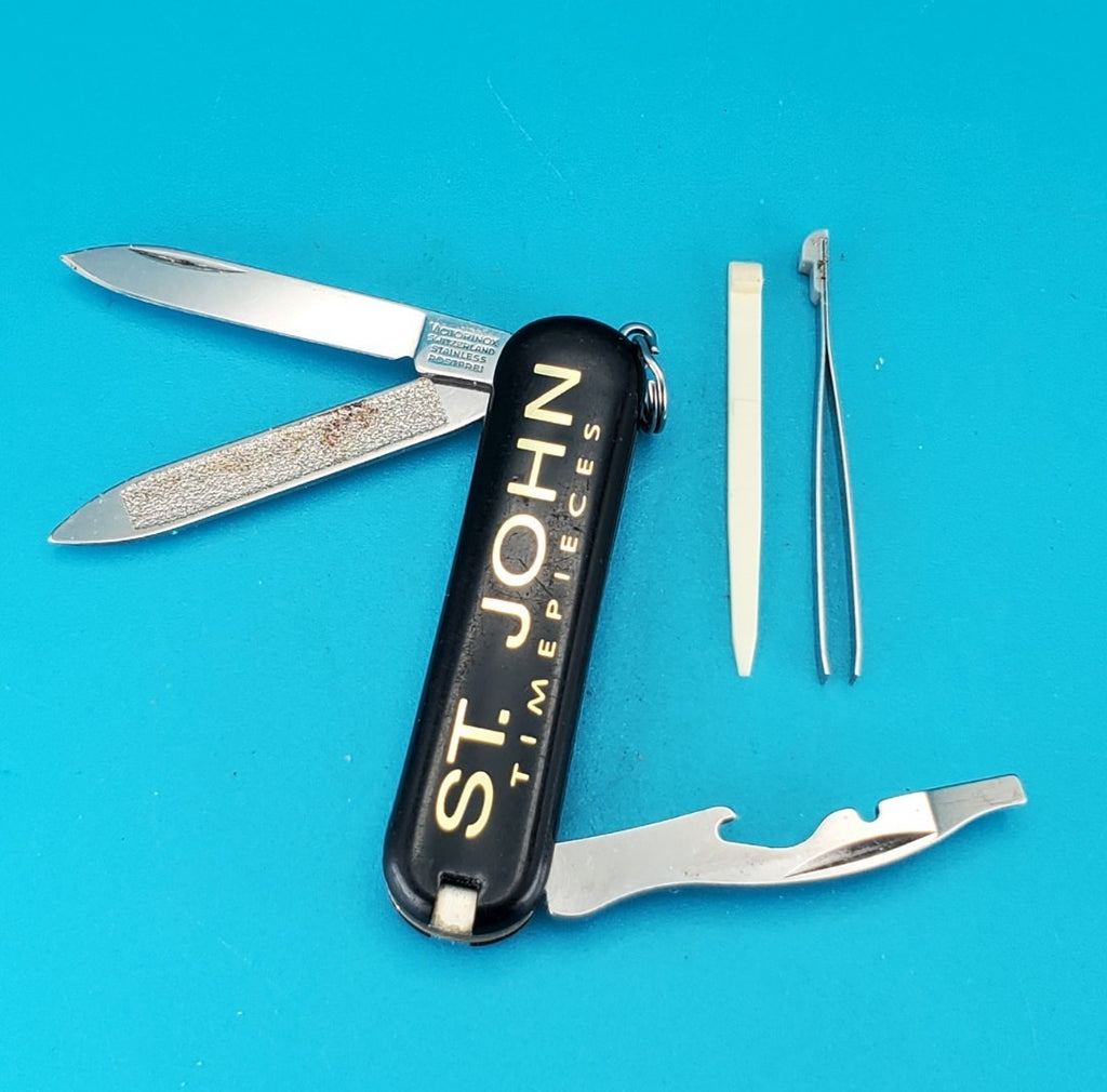 Victorinox ROVER Swiss Army Knife Multi Tool! BLACK! *ST JOHN TIMEPIECES*