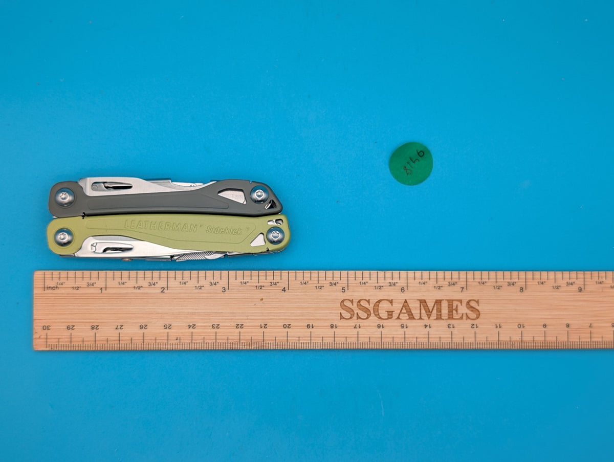 Leatherman Sidekick Multi-Tool, Knife, Pliers, Saw, Lime Green!