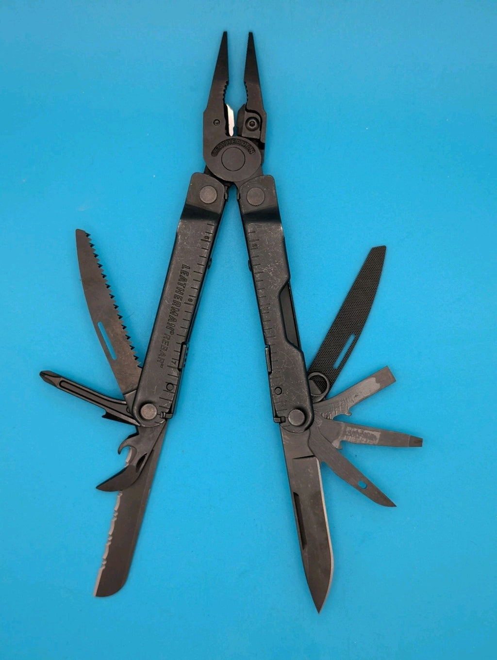 Leatherman Rebar Multi-Tool! BLACK OXIDE! WITH SHEATH!