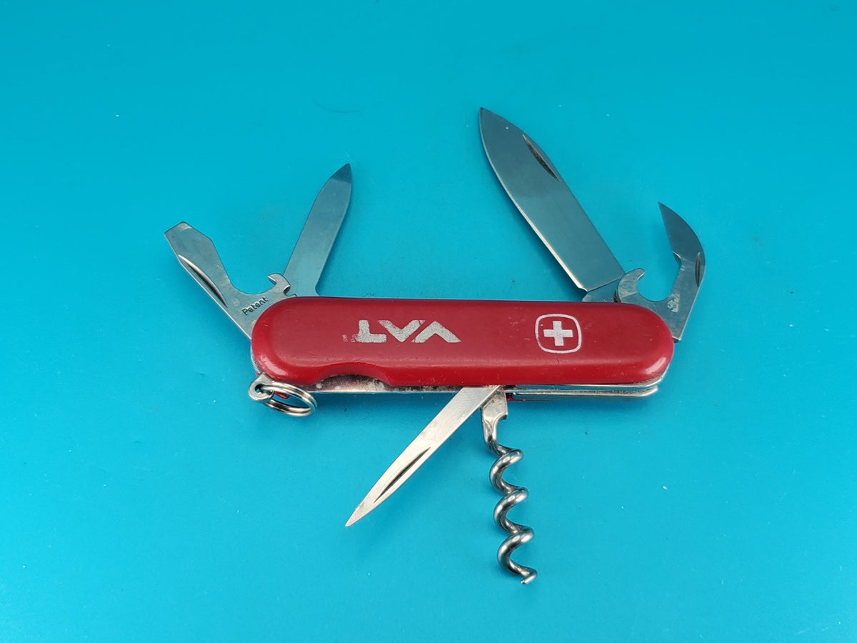 Wenger Commander Red Swiss Army Knife Multi Tool!